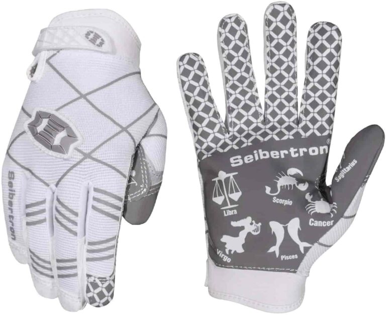 seibertron pro 3.0 elite ultra-stick sports receiver glove