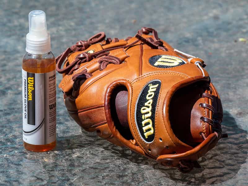Baseball Glove oil