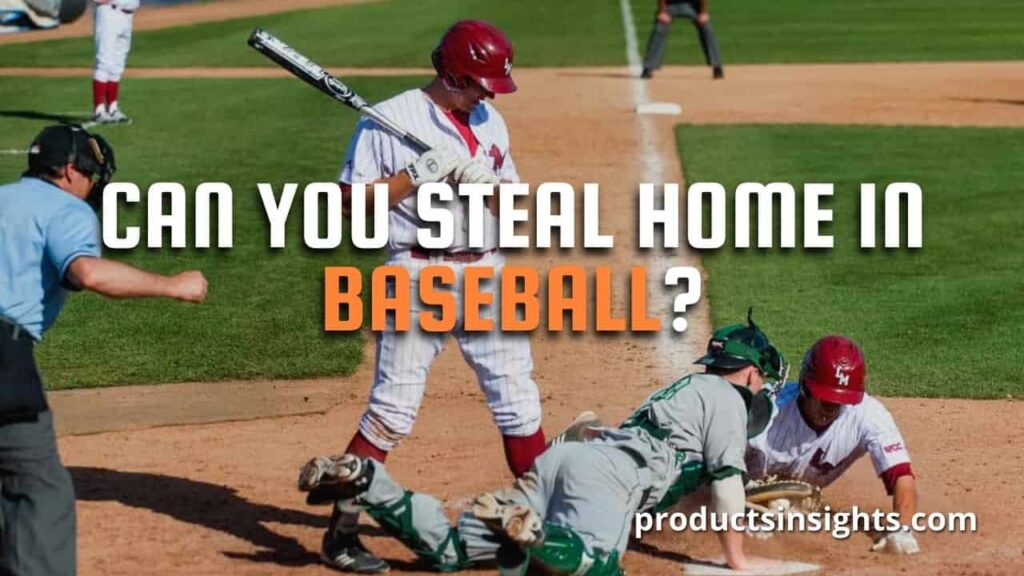 Baseball Player Stealing Home